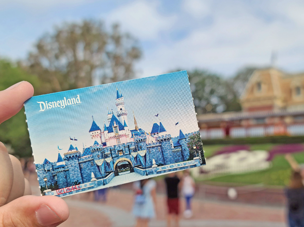 Disneyland Tickets — Quantity 4 Adult and/or Children Tickets