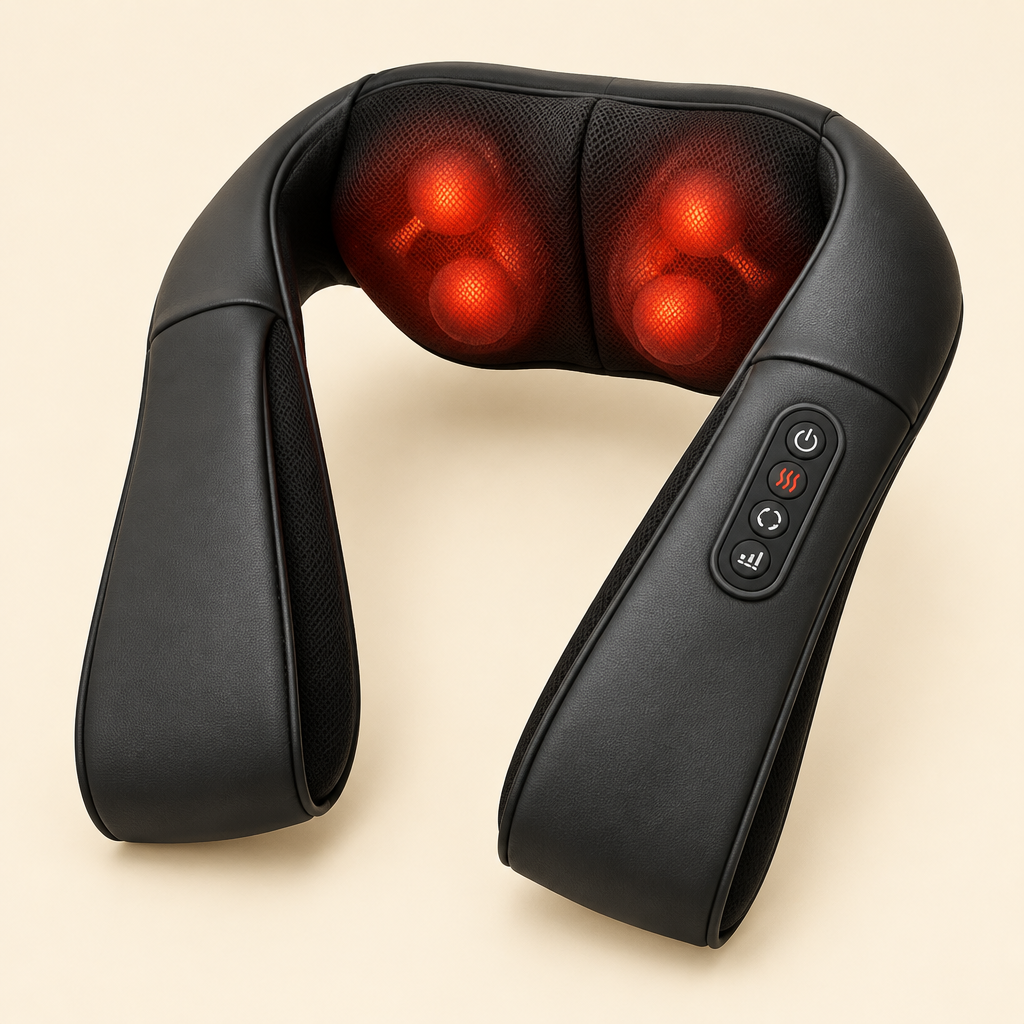 Mirakel Heat Neck Massager for Pain Relief Deep Tissue