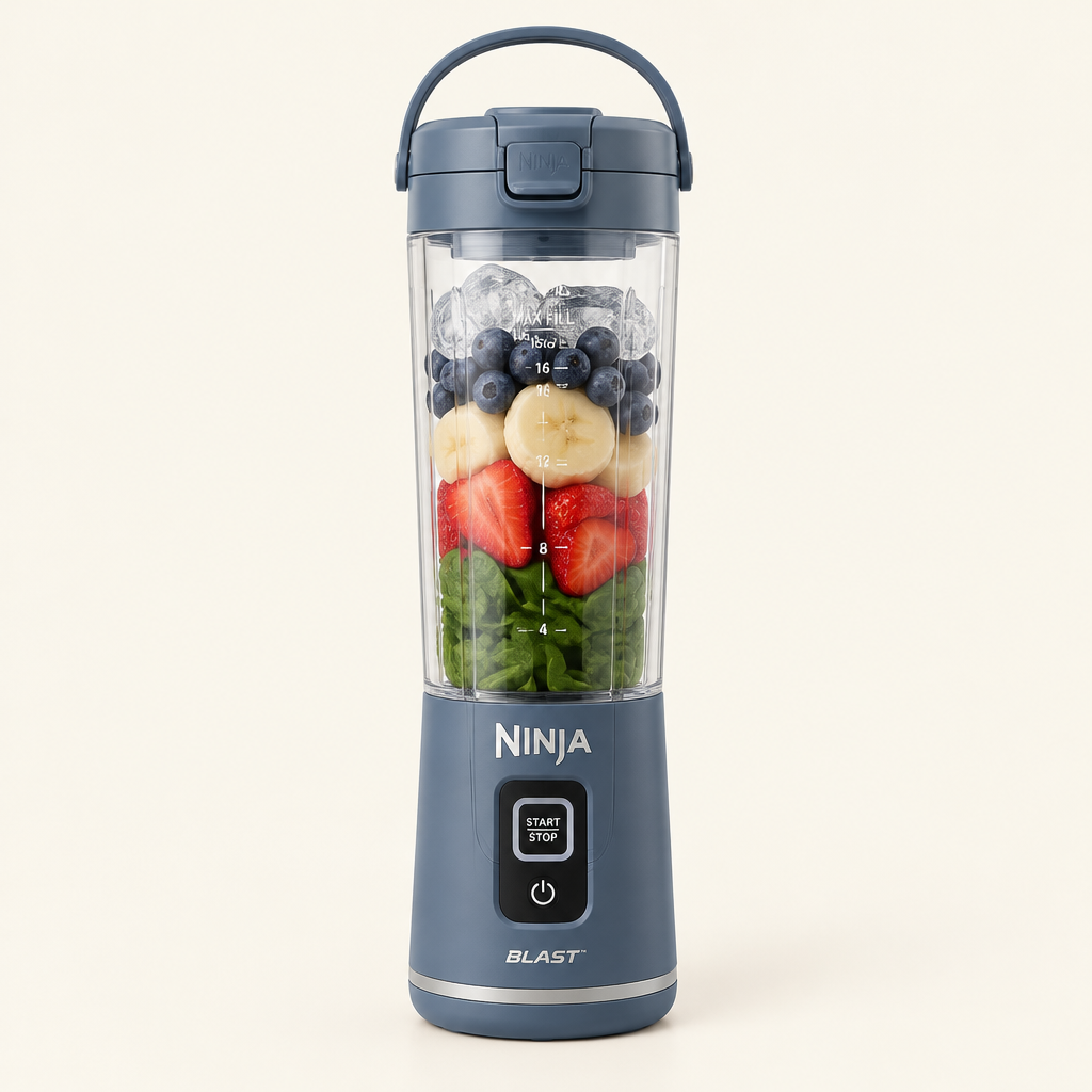 Ninja BC151NV Blast Portable Blender, Cordless, 18oz. Vessel